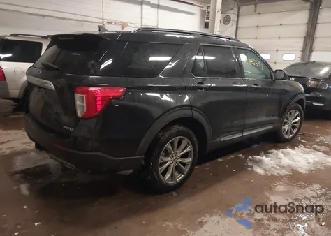 2022 Ford Explorer Xlt z USA, uszkodzony, nr VIN 1FMSK8DH2NGA60504